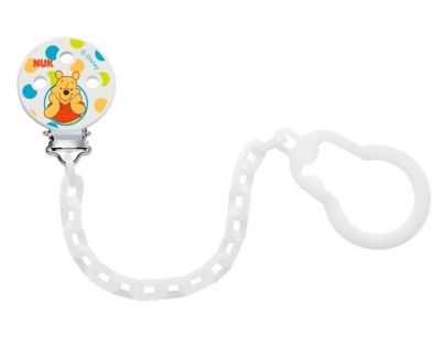 Nuk Disney Řetízek na dudlík - Bílý