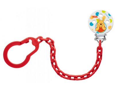 Nuk Disney Řetízek na dudlík - Červený