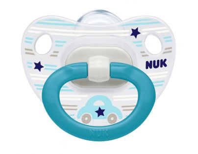 Nuk dudlík Classic Happy Days SI V1 autíčko