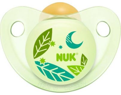 Nuk Dudlík Den a Noc 0-6m - Zelený měsíc