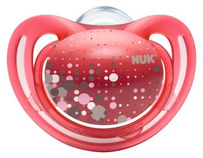 Nuk Dudlík Freestyle 0-6m - Tmavě růžový