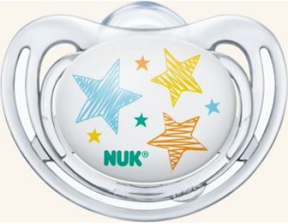 Nuk Cumlík Freestyle silikón 6-18m