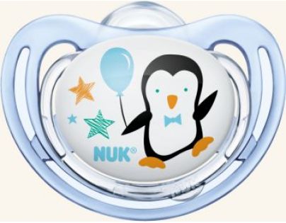 Nuk Cumlík Freestyle silikón 6-18m