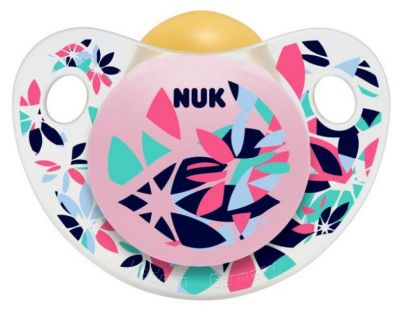 Nuk Dudlík Trendline Adore 0-6m - Květy