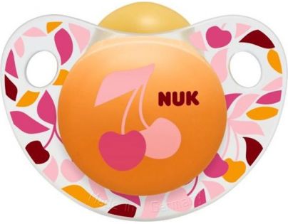 Nuk Dudlík Trendline Adore 0-6m - Třešně