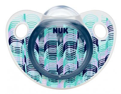 Nuk Dudlík Trendline Adore silikon 6-18m - Vlnovky