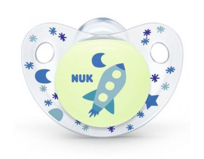NUK Dudlík Trendline Den & Noc, SI, V2 6-18m raketa