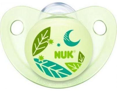 Nuk Dudlík Trendline Den a Noc silikonový 0-6m - Listy