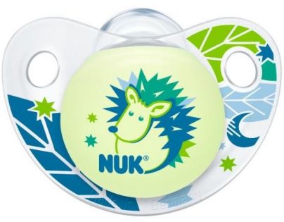 Nuk Dudlík Trendline Den/Noc latex 6-18m - Ježek