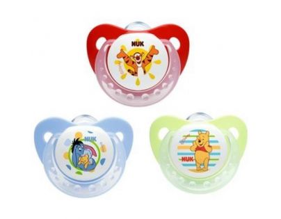 Nuk Dudlík Trendline Disney Medvídek Pú 6-18m - Zelený