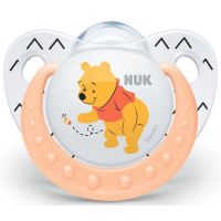 Nuk Dudlík Trendline Disney Medvídek Pú 6-18m Oranžová Nuk Dudlík Trendline Disney Medvídek Pú 6-18m Oranžová