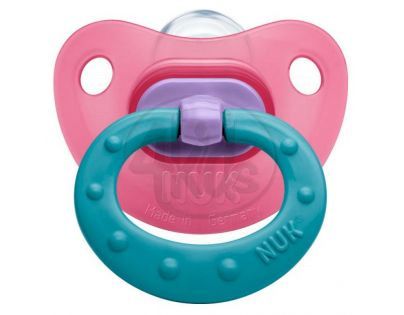 Nuk Dudlík Classic Fashion 6-18m - Červený