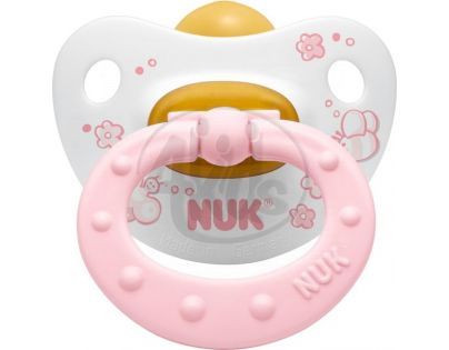 Nuk Dudlík Classic latex růžový 0-6m