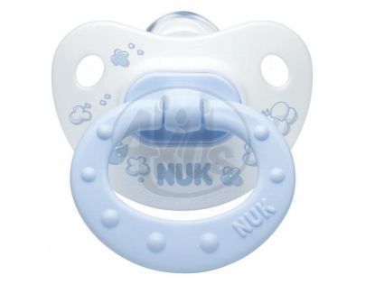 Nuk Dudlík Classic silikon modrý 0-6m