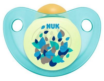 Nuk Dudlík Trendline Den a Noc 0-6m - Modrý