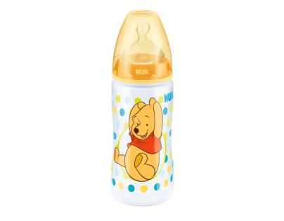 Nuk Medvídek Pú FC Láhev Disney 300 ml - Žlutá