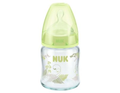 Nuk FC láhev sklo 120ml, bílá