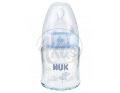 Nuk FC Láhev sklo 120 ml - Modrá