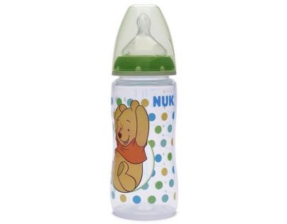 Nuk First Choice Fľaša Disney Medvedík Pú 300ml - Zelená