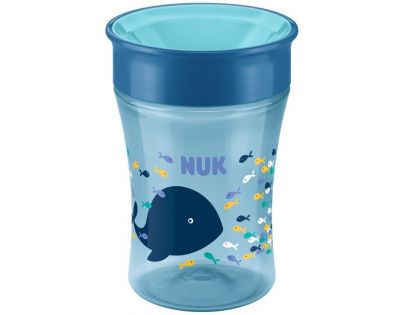NUK detský hrnček Magic 360 tyrkysový 230 ml
