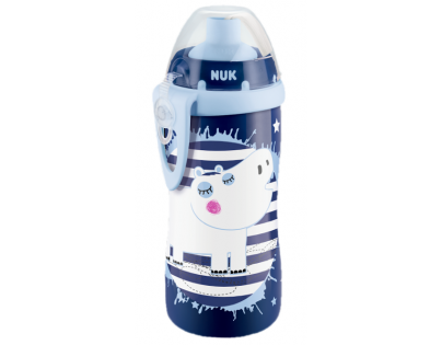 Nuk Láhev Flexi Cup 300ml - Modrý hroch