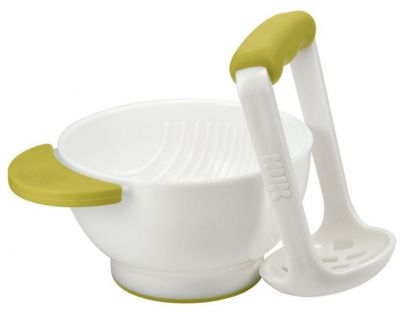 Nuk Miska a puree mačkátko - Zelená