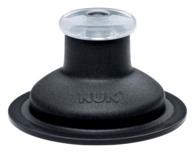 Nuk Náhradní silikonové pítko Push-Pull - Černé