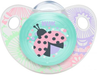 Nuk Ortodontický dudlík Trendline Adore silikon 6-18m - Beruška