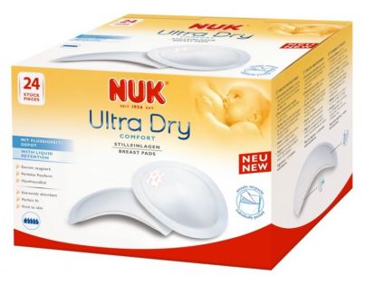 NUK Prsní polštářky 24ks Ultra Dry Comfort