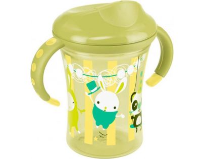 Nuk TC Hrnek na učení II 250ml - Žluto-zelený