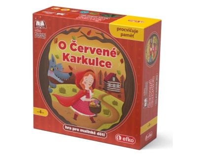 O Červenej Čiapočke - stolová spoločenská hra pre deti