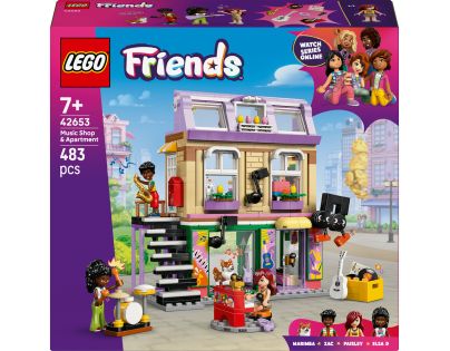 LEGO® Friends 42653 Hudobniny a byt