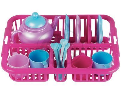 Odkapávač s nádobím a konvičkou