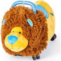 Odrážadlo Funny Wheels Rider Ride-On levíček 50 cm plyšový modrý 2