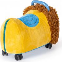 Odrážadlo Funny Wheels Rider Ride-On levíček 50 cm plyšový modrý 5