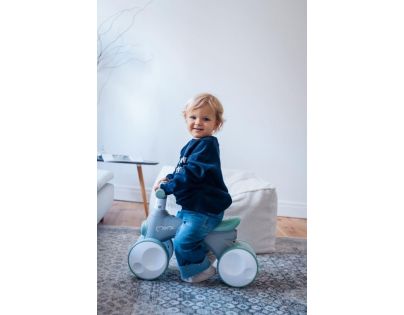 MoMi Tobis Odrážadlo s bublinami šedej