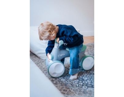 MoMi Tobis Odrážadlo s bublinami šedej