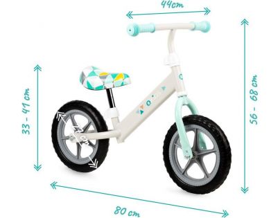 Qkids Odrážadlo Fleet sivé