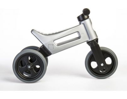 Odrážadlo šedá Funny Wheels 2 v 1