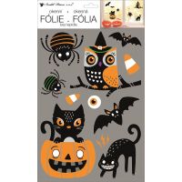 Anděl Okenná fólia Halloween 25 x 42 cm