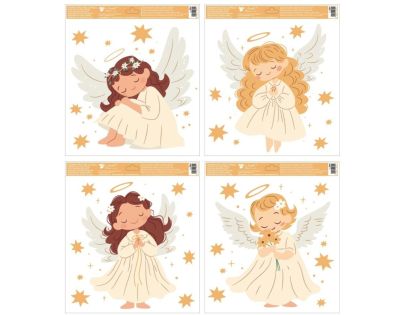 Okenné fólie Anjeli 30 x 33,5 cm