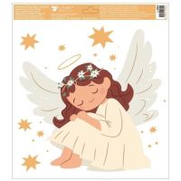 Okenné fólie Anjeli 30 x 33,5 cm 2