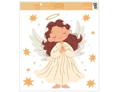 Okenné fólie Anjeli 30 x 33,5 cm