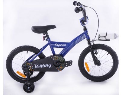 Olpran Dětské kolo Tommy 16 tmavo modročierné
