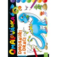 Omaľovánka - Dinosaury a draci