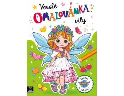 Omaľovánka - Veselé víly