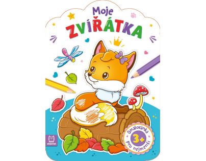Omaľovánka pre najmenších - Moje zvieratká