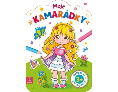 Omaľovánka pre najmenších. Moje kamarátky