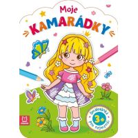 Omaľovánka pre najmenších. Moje kamarátky