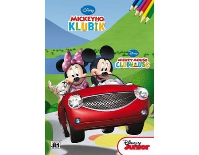 Omalovánky Mickeyho klubík